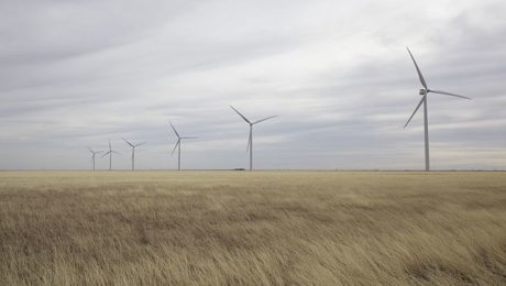 Texas wind turbines