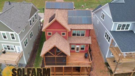 SolFarm Solar Co residential solar installation