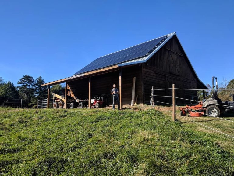 solfarm solar co barn usda rural renewable energy