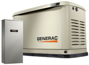 Generac gas geneartor with transfer switch