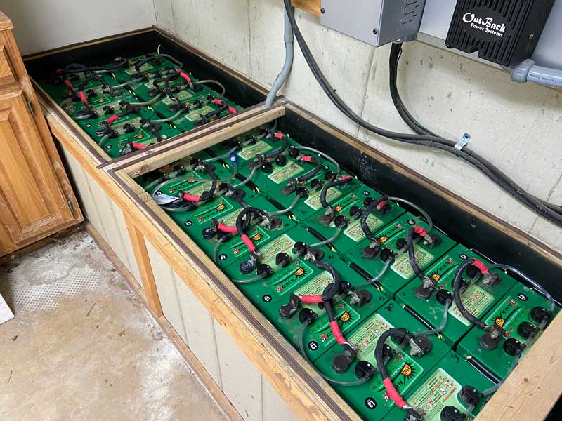 Solar energy battery service maintenance repair